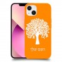עץ כיסוי מגן קשיח בעיצוב אישי עם השם שלך ל Apple iPhone 13 יחידה אחת סקרין מובייל