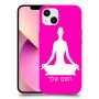 יוגה כיסוי מגן קשיח בעיצוב אישי עם השם שלך ל Apple iPhone 13 יחידה אחת סקרין מובייל