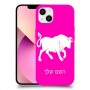 שור כיסוי מגן קשיח בעיצוב אישי עם השם שלך ל Apple iPhone 13 יחידה אחת סקרין מובייל