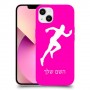 רץ כיסוי מגן קשיח בעיצוב אישי עם השם שלך ל Apple iPhone 13 יחידה אחת סקרין מובייל