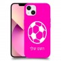 כדורגל - כדור כיסוי מגן קשיח בעיצוב אישי עם השם שלך ל Apple iPhone 13 יחידה אחת סקרין מובייל