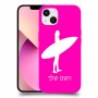 גלישה כיסוי מגן קשיח בעיצוב אישי עם השם שלך ל Apple iPhone 13 יחידה אחת סקרין מובייל
