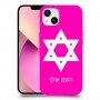 מגן דוד - ישראל כיסוי מגן קשיח בעיצוב אישי עם השם שלך ל Apple iPhone 13 יחידה אחת סקרין מובייל