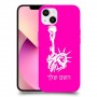 פסל החירות כיסוי מגן קשיח בעיצוב אישי עם השם שלך ל Apple iPhone 13 יחידה אחת סקרין מובייל