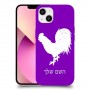 תרנגול כיסוי מגן קשיח בעיצוב אישי עם השם שלך ל Apple iPhone 13 יחידה אחת סקרין מובייל