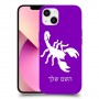 עקרב כיסוי מגן קשיח בעיצוב אישי עם השם שלך ל Apple iPhone 13 יחידה אחת סקרין מובייל