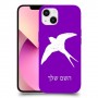 ציפור לבלוע כיסוי מגן קשיח בעיצוב אישי עם השם שלך ל Apple iPhone 13 יחידה אחת סקרין מובייל