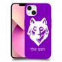 זאב כיסוי מגן קשיח בעיצוב אישי עם השם שלך ל Apple iPhone 13 יחידה אחת סקרין מובייל