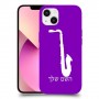 סקספון כיסוי מגן קשיח בעיצוב אישי עם השם שלך ל Apple iPhone 13 יחידה אחת סקרין מובייל