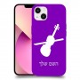 כינור כיסוי מגן קשיח בעיצוב אישי עם השם שלך ל Apple iPhone 13 יחידה אחת סקרין מובייל