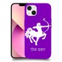 קשת כיסוי מגן קשיח בעיצוב אישי עם השם שלך ל Apple iPhone 13 יחידה אחת סקרין מובייל