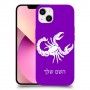עקרב כיסוי מגן קשיח בעיצוב אישי עם השם שלך ל Apple iPhone 13 יחידה אחת סקרין מובייל