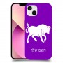 שור כיסוי מגן קשיח בעיצוב אישי עם השם שלך ל Apple iPhone 13 יחידה אחת סקרין מובייל