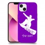 סנובורד כיסוי מגן קשיח בעיצוב אישי עם השם שלך ל Apple iPhone 13 יחידה אחת סקרין מובייל