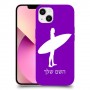 גלישה כיסוי מגן קשיח בעיצוב אישי עם השם שלך ל Apple iPhone 13 יחידה אחת סקרין מובייל
