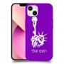 פסל החירות כיסוי מגן קשיח בעיצוב אישי עם השם שלך ל Apple iPhone 13 יחידה אחת סקרין מובייל