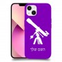טלסקופ כיסוי מגן קשיח בעיצוב אישי עם השם שלך ל Apple iPhone 13 יחידה אחת סקרין מובייל
