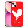 תרנגול כיסוי מגן קשיח בעיצוב אישי עם השם שלך ל Apple iPhone 13 יחידה אחת סקרין מובייל