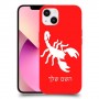 עקרב כיסוי מגן קשיח בעיצוב אישי עם השם שלך ל Apple iPhone 13 יחידה אחת סקרין מובייל