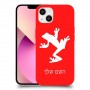 צפרדע טרופית כיסוי מגן קשיח בעיצוב אישי עם השם שלך ל Apple iPhone 13 יחידה אחת סקרין מובייל