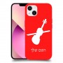 כינור כיסוי מגן קשיח בעיצוב אישי עם השם שלך ל Apple iPhone 13 יחידה אחת סקרין מובייל