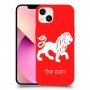 אריה כיסוי מגן קשיח בעיצוב אישי עם השם שלך ל Apple iPhone 13 יחידה אחת סקרין מובייל