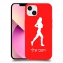 ג'וגלין - אישה כיסוי מגן קשיח בעיצוב אישי עם השם שלך ל Apple iPhone 13 יחידה אחת סקרין מובייל