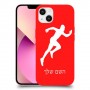 רץ כיסוי מגן קשיח בעיצוב אישי עם השם שלך ל Apple iPhone 13 יחידה אחת סקרין מובייל
