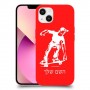 ילד סקייטבורד כיסוי מגן קשיח בעיצוב אישי עם השם שלך ל Apple iPhone 13 יחידה אחת סקרין מובייל