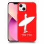 גלישה כיסוי מגן קשיח בעיצוב אישי עם השם שלך ל Apple iPhone 13 יחידה אחת סקרין מובייל