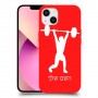 הרמת משקולות כיסוי מגן קשיח בעיצוב אישי עם השם שלך ל Apple iPhone 13 יחידה אחת סקרין מובייל