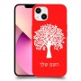 עץ כיסוי מגן קשיח בעיצוב אישי עם השם שלך ל Apple iPhone 13 יחידה אחת סקרין מובייל