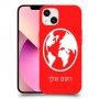 עולם כיסוי מגן קשיח בעיצוב אישי עם השם שלך ל Apple iPhone 13 יחידה אחת סקרין מובייל