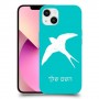 ציפור לבלוע כיסוי מגן קשיח בעיצוב אישי עם השם שלך ל Apple iPhone 13 יחידה אחת סקרין מובייל