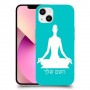 יוגה כיסוי מגן קשיח בעיצוב אישי עם השם שלך ל Apple iPhone 13 יחידה אחת סקרין מובייל