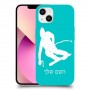 סקִי כיסוי מגן קשיח בעיצוב אישי עם השם שלך ל Apple iPhone 13 יחידה אחת סקרין מובייל