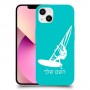 גלישת מפרש כיסוי מגן קשיח בעיצוב אישי עם השם שלך ל Apple iPhone 13 יחידה אחת סקרין מובייל