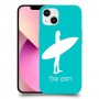 גלישה כיסוי מגן קשיח בעיצוב אישי עם השם שלך ל Apple iPhone 13 יחידה אחת סקרין מובייל