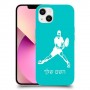 שחקן טניס כיסוי מגן קשיח בעיצוב אישי עם השם שלך ל Apple iPhone 13 יחידה אחת סקרין מובייל