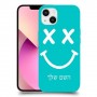 סמיילי כיסוי מגן קשיח בעיצוב אישי עם השם שלך ל Apple iPhone 13 יחידה אחת סקרין מובייל
