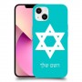 מגן דוד - ישראל כיסוי מגן קשיח בעיצוב אישי עם השם שלך ל Apple iPhone 13 יחידה אחת סקרין מובייל