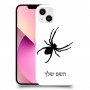 עכביש כיסוי מגן קשיח בעיצוב אישי עם השם שלך ל Apple iPhone 13 יחידה אחת סקרין מובייל