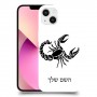 עקרב כיסוי מגן קשיח בעיצוב אישי עם השם שלך ל Apple iPhone 13 יחידה אחת סקרין מובייל