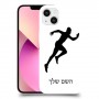 רץ כיסוי מגן קשיח בעיצוב אישי עם השם שלך ל Apple iPhone 13 יחידה אחת סקרין מובייל