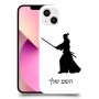 סמוראי כיסוי מגן קשיח בעיצוב אישי עם השם שלך ל Apple iPhone 13 יחידה אחת סקרין מובייל