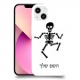 שלד כיסוי מגן קשיח בעיצוב אישי עם השם שלך ל Apple iPhone 13 יחידה אחת סקרין מובייל