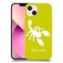 עקרב כיסוי מגן קשיח בעיצוב אישי עם השם שלך ל Apple iPhone 13 יחידה אחת סקרין מובייל