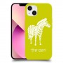 זברה כיסוי מגן קשיח בעיצוב אישי עם השם שלך ל Apple iPhone 13 יחידה אחת סקרין מובייל