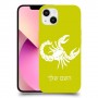 עקרב כיסוי מגן קשיח בעיצוב אישי עם השם שלך ל Apple iPhone 13 יחידה אחת סקרין מובייל