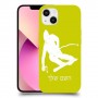 סקִי כיסוי מגן קשיח בעיצוב אישי עם השם שלך ל Apple iPhone 13 יחידה אחת סקרין מובייל